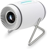 Mini Projector, Projector with WiFi and Bluetooth, 4K 1080P Support Portable Projector 180° Rotatable 120'' Screen Movie Projector Auto Keystone Compatible with HDMI/USB/Smartphone/PC/Laptop