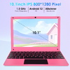 Mini 10.1inch Android 12 Laptop Computer, Portable Small Netbook with Allwinner A133 CPU Android 12 OS 2GB RAM 64GB EMMC HD IPS Screen 1280x800 Pixel 0.3MP Camera