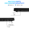 Mini 10.1inch Android 12 Laptop Computer, Portable Small Netbook with Allwinner A133 CPU Android 12 OS 2GB RAM 64GB EMMC HD IPS Screen 1280x800 Pixel 0.3MP Camera